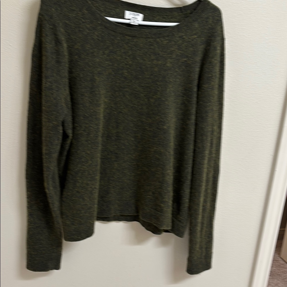 Cozy Olive Green Sweater